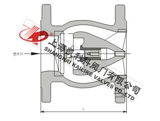 DRVZ、HC42X、HC41X靜音止回閥靜音止回閥外形結構圖