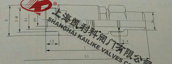 H21X空氣止回閥外形結(jié)構(gòu)圖