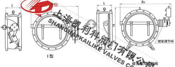 HH47X蝶式緩沖止回閥外形結(jié)構(gòu)圖