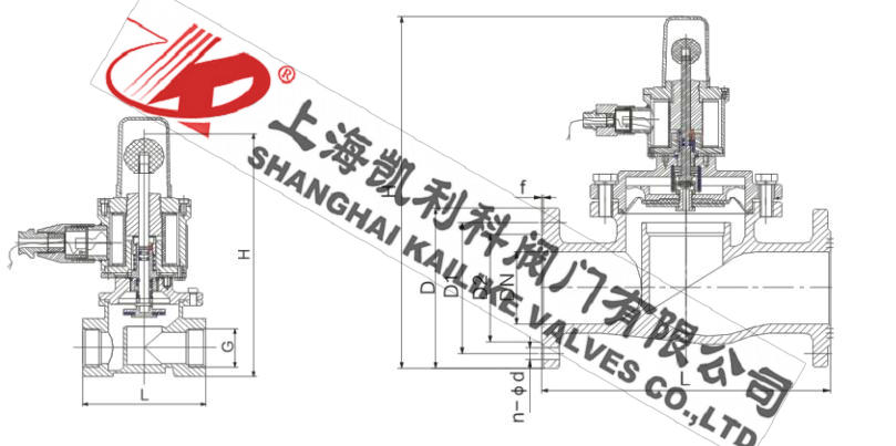 ZCRP電磁快速切斷閥外形結構圖